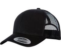 Yupoong Flexfit Retro Trucker Cap RW5391 (Taille unique) (Noir/Noir)