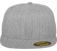 Yupoong Flexfit Unie Casquette de baseball à visière plate 210 Premium RW4163 (S/M) (Gris clair)