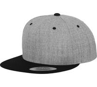 Yupoong Hommes The Classic Baseball Cap, bicolore (2 pièces/paquet) RW6728 (taille unique) (Gris/Noir)
