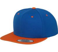 Yupoong Hommes The Classic Baseball Cap, bicolore RW2887 (taille unique) (Bleu roi/Orange)