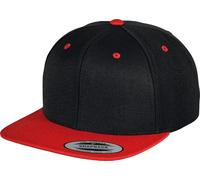 Yupoong - Casquette ajustable classique - Homme (Taille unique) (Noir/Rouge) - UTRW2887 Noir/Rouge G
