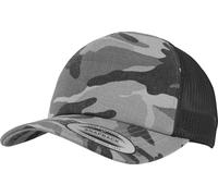 YUPOONG Inc. Casquette Camo Trucker dans Darkcamo-Black Einheitsgröße