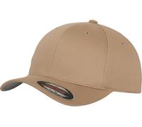 YUPOONG Inc. Casquette Flexfit Wooly Combed Cap en kaki L/XL