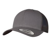 Yupoong Retro Trucker Casquette Snapback Coton Polyester Mesh Devant Canvas
