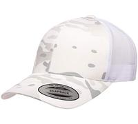 Yupoong Yp Classics Multicam Casquette rétro Camionneur, Alpin/Blanc, Taille Unique