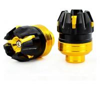 YUPPP 2pcs Motorcycle Front Rear Fork Wheel Crash Protector Anti-Falling Frame Slider Modification Accessories
