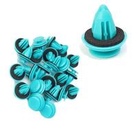 YUPPP Clip de panneau porte avec bague d'étanchéité, 100 pièces, Rivet retenue pare-chocs, Compatible E34 E36 E38 E39 E46 M3 M5 X5, accessoires voiture .hy8