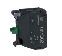 YUPPP ZBE101 ZBE-101 Bloc de contact simple, alliage d'argent, borne à vis, 1 NO .p17