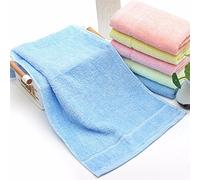 YUPT Serviettes de bain doux confortable de la personnalité ,25*50Cm Blue