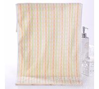 YUPT Serviettes de bain doux confortable de la personnalité ,33*74Cm Beige