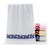 YUPT Serviettes de bain doux confortable de la personnalité ,34 × 75cm Blue