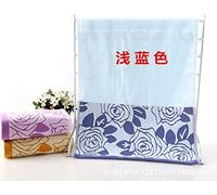 YUPT Serviettes de bain doux confortable de la personnalité ,34*76 Blue