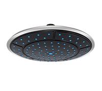 YUPVM 1Pcs Douche Actionnée par Pluie de Forme Ronde en Plastique de 25Cm Accessoires Cabine de Buse de Tête de Toit Dessus de La Chambre