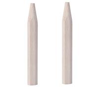 YUPVM 2 PièCes SéRies PoignéE de Raquette de Badminton PoignéE PoignéE de Badminton AvancéE RéParation de Raquette de Badminton PoignéE de Badminton en Peuplier G5, Couleur du bois