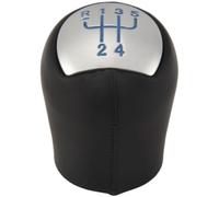 YUPVM 5 Vitesses Pommeau de Levier de Vitesse Manuel en Cuir Convient pour Megane Clio II Twingo Kangoo Logan Bleu