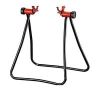 YUPVM Support de RéParation de VéLo Support de Coup de Pied Support D'Outils de Centrage Support pour Roues de VéLo Outils de Entretien, noir & rouge