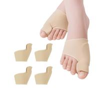 YUPZAR 2 Paires de Orthèses Hallux Valgus, Chaussettes Valgus, Separateur Orteil Pour avec Coussinet, Convient pour Femmes Hommes, élastique et Doux Chaussettes Correctrices
