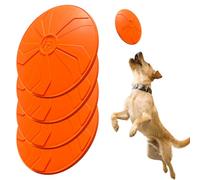 YUPZAR 4 Pièces Frisbee Chien, 15 CM Freesbee pour Chien, Disque Volant - pour Petits Chiens, Jeux Sport Exercice Activité et Jeu en Plein