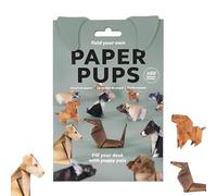YUPZAR 50 Cartes Papier Origami DIY,d'Artisanat en Papier Origami 3D Set, Décoration de Bureau,Origami avec Animaux Mignons, Cadeaux pour les Amoureux des Chiens