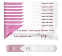 YUPZAR 8 PCS Tests De Grossesse, Emballés Individuellement Sensibilité Te-st,Grossesse Détection Rapide,test gros-sesse, détection précoce fiable et précis.