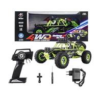 YuqiaoTime WLtoys 12427 RC Car 4WD 1/12 2.4G 50KM/H High Speed Monster Vehicle Remote Control Car RC Buggy Off-Road Car (12427 3B)