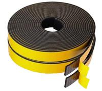 Yuqilin 10M Joint Autocollant 20 x 3 MM Joint Plaque de Cuisson Coupe-vent Bande Collante Etancheite Ruban Etancheite Anti poussière pour Fenêtres Portes Tentes Climatiseurs Armoires Tuyaux