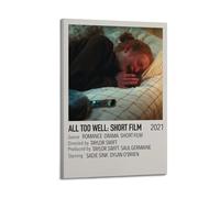 YUQLAGA Impression sur toile All Too Well pour salon, chambre à coucher, salle de jeux, bureau - 20 x 30 cm
