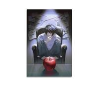 YUQLAGA Poster sur toile Death Note - Décoration murale pour salon, chambre à coucher, salle de jeux, bureau - 30 x 45 cm