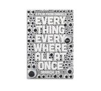 YUQLAGA Poster sur toile « Everything Everywhere All at Once » - Décoration murale pour salon, chambre à coucher, salle de jeux, bureau - 50 x 75 cm