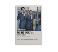 YUQLAGA The Big Short Poster sur toile pour salon, chambre à coucher, salle de jeux, bureau - 60 x 90 cm