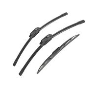 YUQUDGELKY 1/2/3/4/6 Pièces Balai D'Essuie-Glace pour N&issan pour Micra K11 2000 2001 2002 AV/AR 20"+18"+16"(3 pièces)