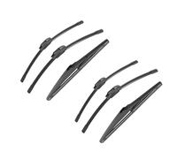 YUQUDGELKY 1/2/3/4/6 Pièces Essuie-Glace pour KIA pour Rio Hatchback Mk3 2011-2017 Balais D'essuie-Glace Avant/arrière Accessoires Auto(6 PCS)