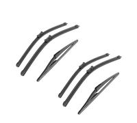 YUQUDGELKY 1/2/3/4/6 Pièces Essuie-Glace pour Peugeot 3008 MK1 2008 2009 2010 2011 2012 2013-2016 Balais Avant/arrière Accessoires Auto(6 PCS)