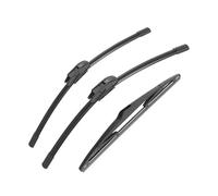 YUQUDGELKY 1/2/3/4/6 Pièces Essuie-Glace Voiture pour KIA pour Picanto TA MK2 Hatchback 2011 2012 2013 2014-2017 Balais Avant/arrière(3 pièces)