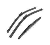 YUQUDGELKY 1/2/3/4/6PCS Essuie-Glace Auto pour Opel pour Astra J GTC 2009 2010 2011 2012 2013 2014 2015 Balais Avant/arrière Accessoires(3 pièces)
