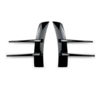 YUQUDGELKY 2 Pcs pour Benz Classe A A180 A200 A220 Pare-Chocs Avant Lip Entrée d'air Garniture Spoiler Canards Splitter Accessoire(Noir)