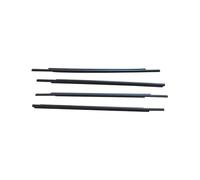 YUQUDGELKY 4 Pièces Pour Mitsubishi Pour Outlander 2007-2012/2013-2018 Joint D'étanchéité Extérieur De Vitre Latérale Moulure Porte Garniture(For Outlander 07-12)