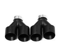 YUQUDGELKY Accessoires D'échappement Pour Série 6 640i F12 F13 Système D'échappement Quadruple M6 En Fibre De Carbone(Matte black)
