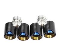 YUQUDGELKY Accessoires D'échappement Pour Série 6 640i F12 F13 Système D'échappement Quadruple M6 En Fibre De Carbone(Carbon Texture D)