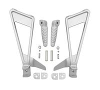 YUQUDGELKY Accessoires moto repose-pieds passager arrière argent supports de repose-pieds Pour Aprilia RS660 RS 660 2021 2022 2023