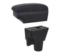 YUQUDGELKY Accoudoir Central Avec Porte-gobelet Pour Kia Pour Picanto Accessoire De Décoration Intérieure(Ligne noire E1)