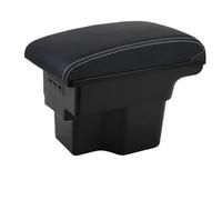 YUQUDGELKY Accoudoir Central En Cuir Pour Kia For Soul 2018-2022 Accessoires Intérieurs Console Centrale Rangement Avec Port USB(Cuir véritable B3)