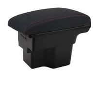 YUQUDGELKY Accoudoir Central En Cuir Pour Kia For Soul 2018-2022 Accessoires Intérieurs Console Centrale Rangement Avec Port USB(Cuir véritable B1)