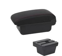 YUQUDGELKY Accoudoir Central Pour Chery Pour Tiggo 2 Accessoires Intérieurs Pour Chery Pour Tiggo 2 Boîte De Rangement Avec Port USB(C1 Noir rouge PAS d'USB)