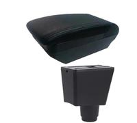 YUQUDGELKY Accoudoir De Voiture Pour R&enault Logan 2 Pour Dacia Pour Logan 2 Pour Dokker Pour R&enault Pour Sandero 2 Boîte De Rangement Intérieure(F All Black No USB)