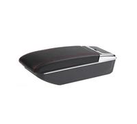 YUQUDGELKY Accoudoir Pour Peugeot 207 CC Accoudoir Central Rangement Intérieur Dédié Adapté(Ligne rouge B PAS d'USB)