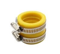 YUQUDGELKY Adaptateur De Carburateur Moto Tuyau D'admission En Caoutchouc 33 Mm 35 Mm 40 Mm Pour Carburateur Pour Keihin Pour Mikuni Pour Oko(Jaune,33mm)