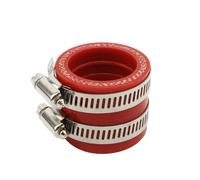 YUQUDGELKY Adaptateur De Carburateur Moto Tuyau D'admission En Caoutchouc 33 Mm 35 Mm 40 Mm Pour Carburateur Pour Keihin Pour Mikuni Pour Oko(ROUGE,33mm)