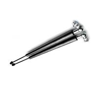 YUQUDGELKY Barres De Vérins Couvercle Moteur Pour Seat Pour Leon MK4 2020-2025 Tige Hydraulique Ressort Amortisseur Support Montage Levage(Piano Black)