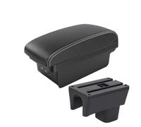 YUQUDGELKY Boîte À Accoudoir Accessoire Intérieur De Rangement Pour Voiture Pour Suzuki Pour Swift 2005-2023(B3 Noir blanc 3USB)